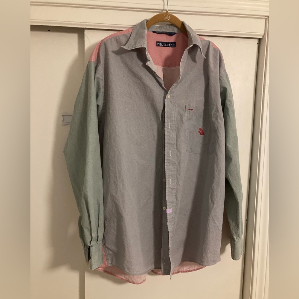 Nautical Men’s Long Sleeve Shirt